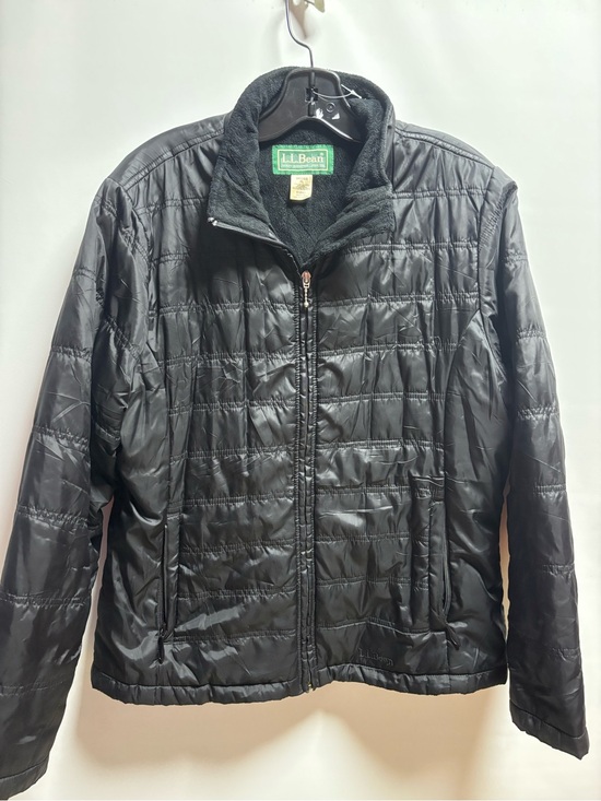 L.L. Bean Jackets & Blazers - L.L. Bean Women’s Black Quilted Puffer Jacket with Fleece Collar
